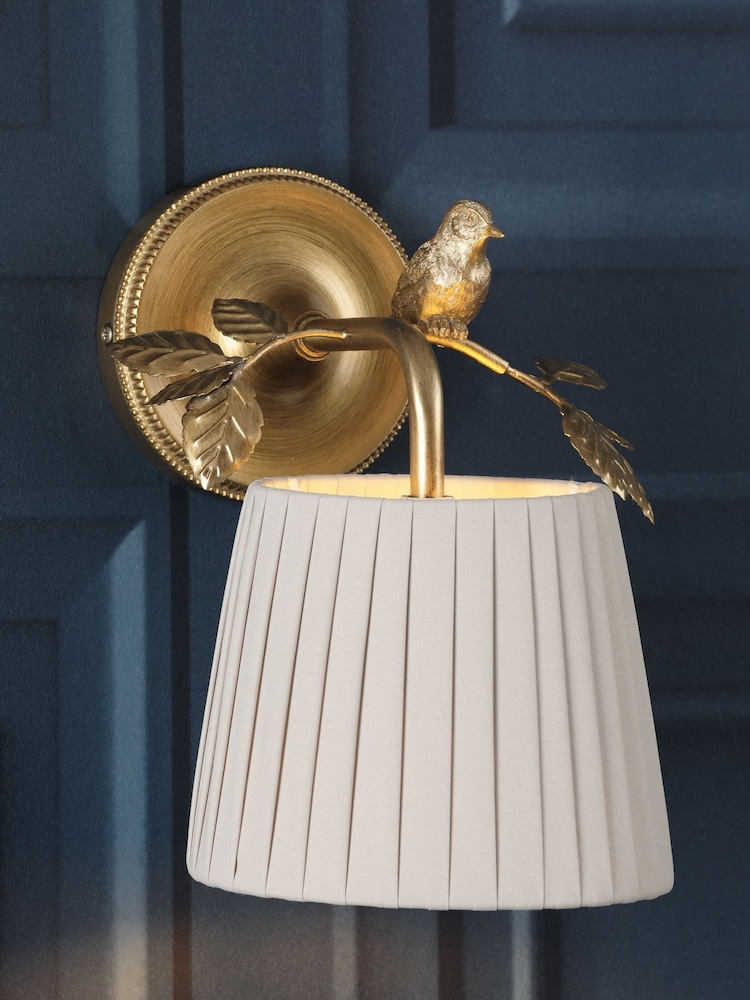 Laura Ashley Brass Egelton Wall Light - Image 1 of 7 Laura Ashley Brass Egelton Wall Light - Image 1 of 7