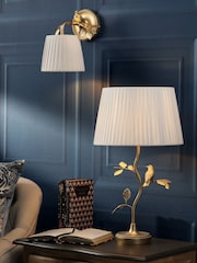Laura Ashley Brass Egelton Wall Light - Image 3 of 7