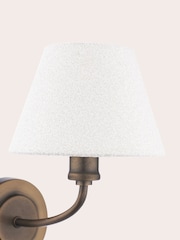 Laura Ashley Antique Brass Denston Wall Light - Image 6 of 8
