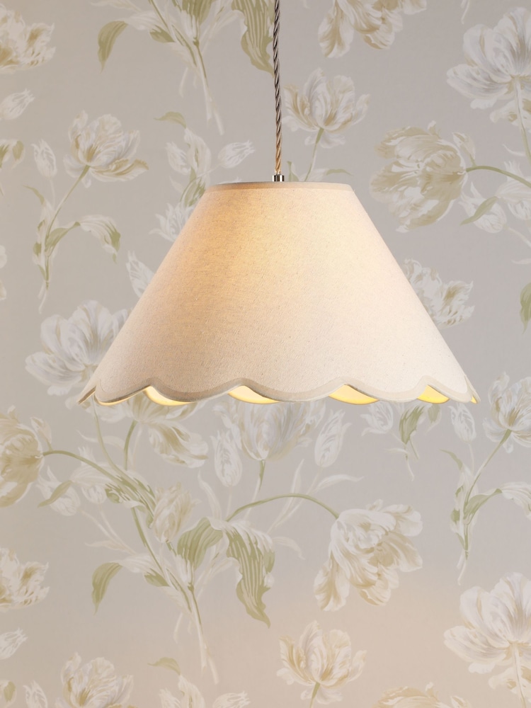 Laura Ashley Natural Cordwell Easy Fit Shade Ceiling Light - Image 1 of 7 Laura Ashley Natural Cordwell Easy Fit Shade Ceiling Light - Image 1 of 7