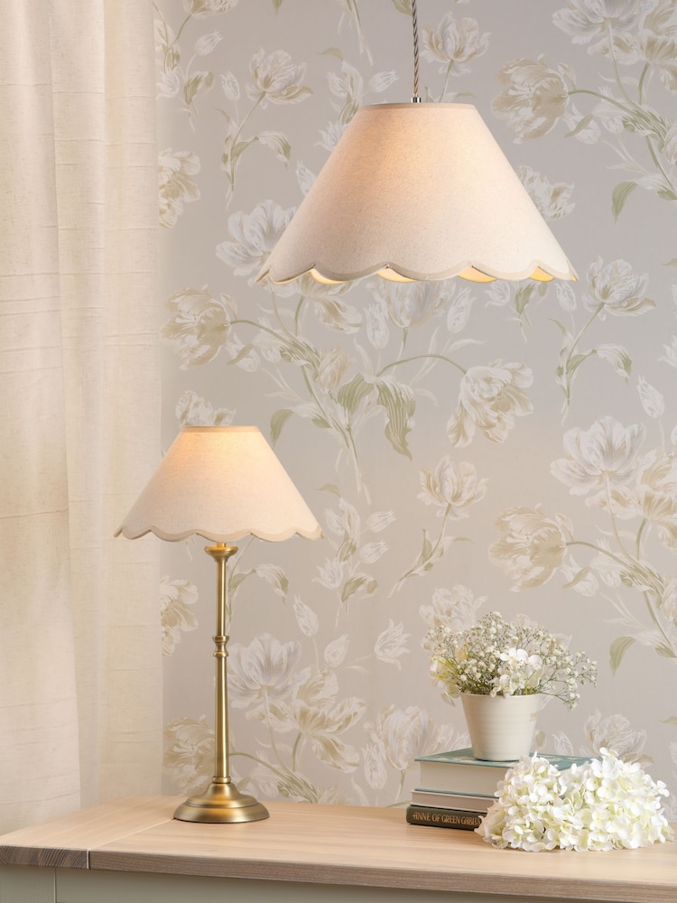 Laura Ashley Natural Cordwell Easy Fit Shade Ceiling Light - Image 7 of 7 Laura Ashley Natural Cordwell Easy Fit Shade Ceiling Light - Image 7 of 7