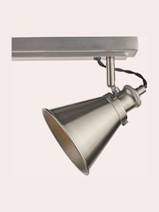 Laura Ashley Silver Rufus Grande 1 Light Pendant 3 Light Linear Pendant Bar Ceiling Light - Image 5 of 6