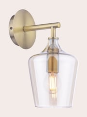 Laura Ashley Antique Brass Ockley Wall Light - Image 3 of 5