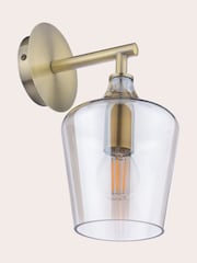 Laura Ashley Antique Brass Ockley Wall Light - Image 5 of 5