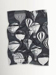 Aspinal of London Black Merino Scarf - Image 2 of 4