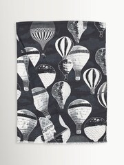 Aspinal of London Black Merino Scarf - Image 3 of 4