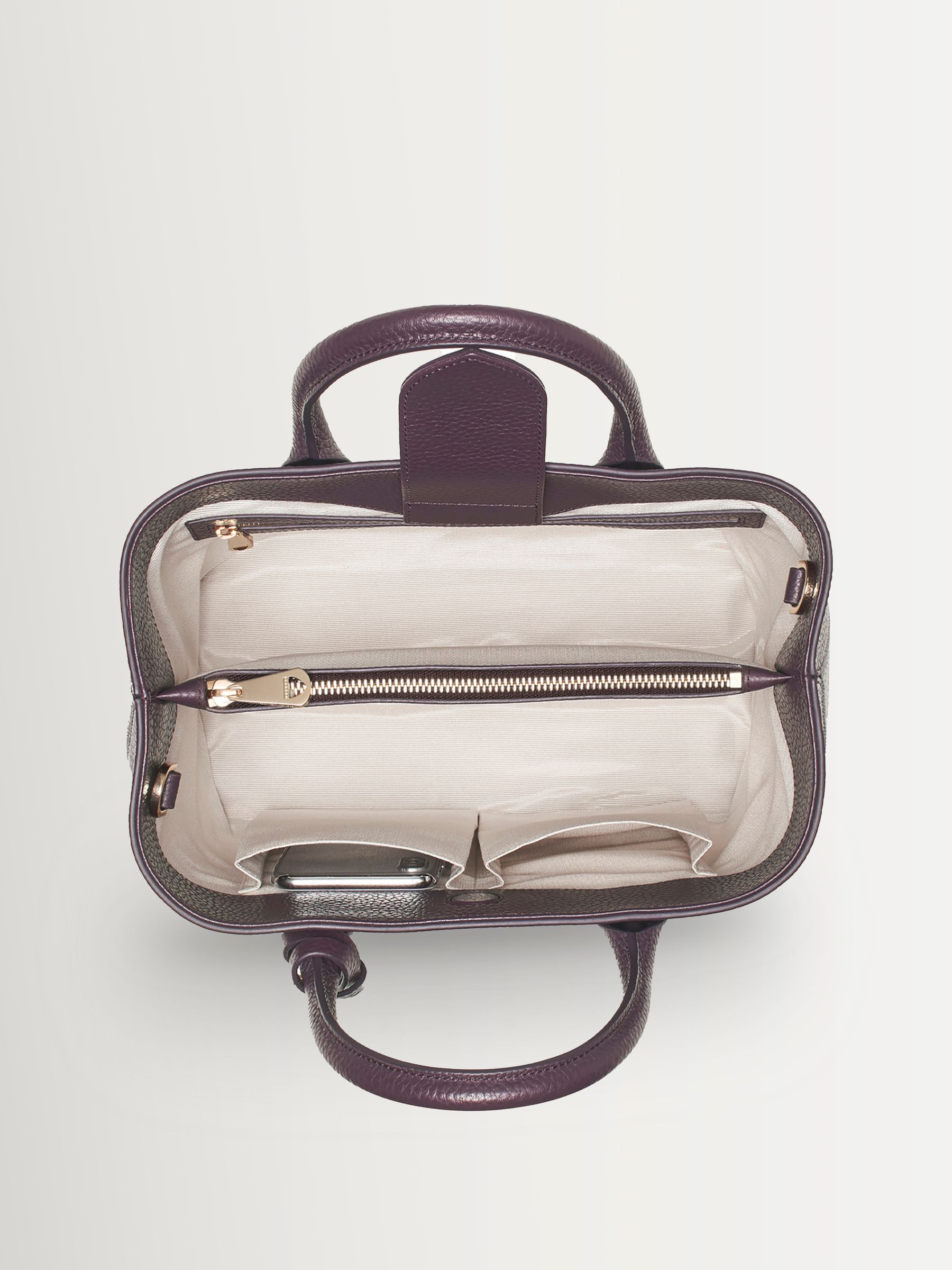 Buy Aspinal of London Purple Midi Tote from Next USA