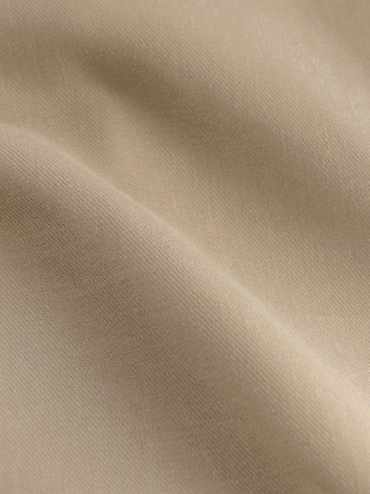 Stone Slim Fit Motionflex Linen TENCEL™ Lyocell Blend Smart Trousers - Image 10 of 10 Stone Slim Fit Motionflex Linen TENCEL™ Lyocell Blend Smart Trousers - Image 10 of 10
