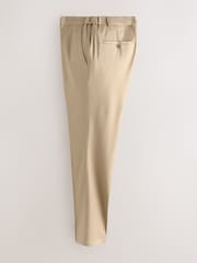 Stone Slim Fit Motionflex Linen TENCEL™ Lyocell Blend Smart Trousers - Image 6 of 9