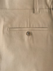 Stone Slim Fit Motionflex Linen TENCEL™ Lyocell Blend Smart Trousers - Image 9 of 9