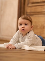 Seraphine Grey Leopard Print Mum & Baby Maternity & Nursing Matching Jumper - Image 8 of 8