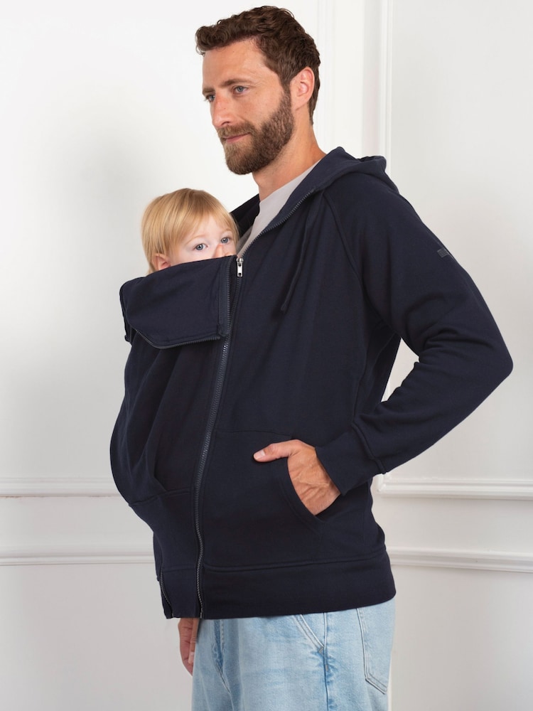 Seraphine Navy Blue Babywearing 3-in-1 Hoodie - Image 1 of 4