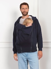 Seraphine Navy Blue Babywearing 3-in-1 Hoodie - Image 2 of 4