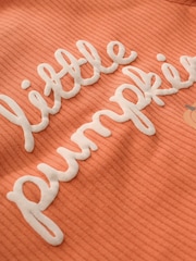 Orange Two Way Zip Baby Sleepsuit (0mths-3yrs) - Image 13 of 14