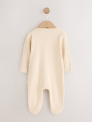 Neutral I Love My Daddy Two Way Zip Baby Sleepsuit (0-18mths) - Image 5 of 9