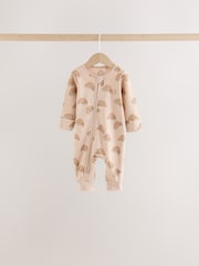 Neutral Brunch Two Way Zip Baby Sleepsuits 4 Pack (0mths-3yrs) - Image 7 of 10