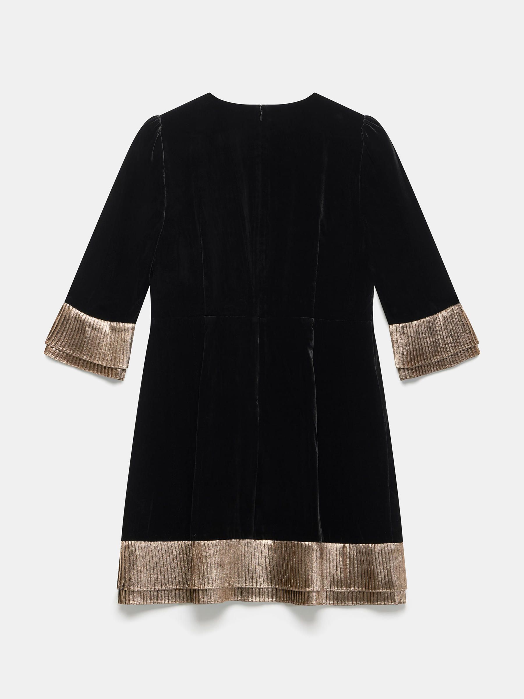 【新品未使用】Mame Embroidered Velvet Dress Mame Embroidered Velvet Dress