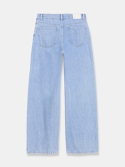 Mint Velvet Blue Embellished Wide Jeans - Image 8 of 8