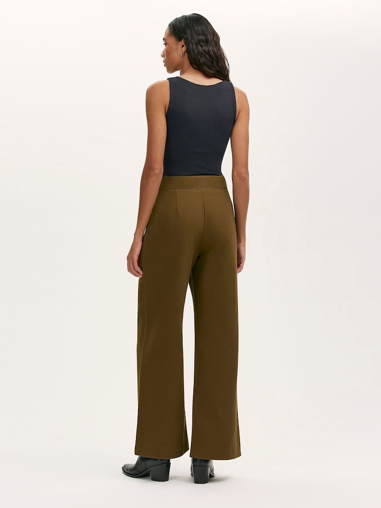 Finery Green Nellie Trousers - Image 4 of 4 Finery Green Nellie Trousers - Image 4 of 4