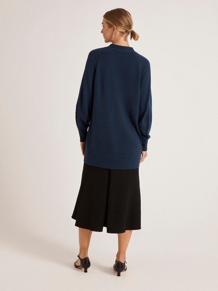 Finery Blue Mila Cardigan - Image 2 of 4