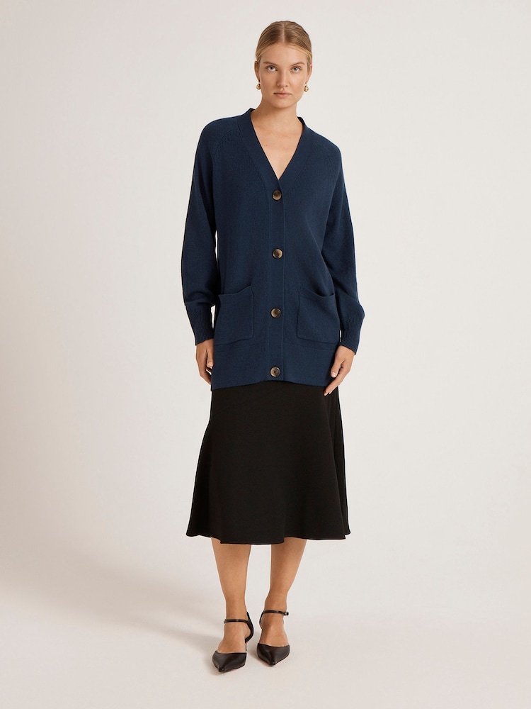 Finery Blue Mila Cardigan - Image 4 of 4