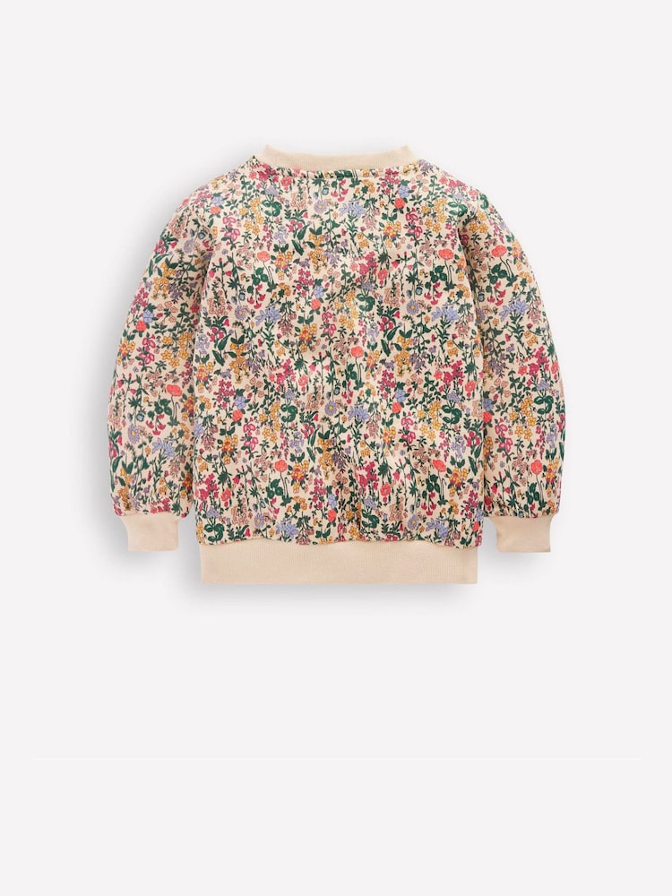 Boden Green Relaxed Printed Sweatshirt - Image 2 of 3 Boden Green Relaxed Printed Sweatshirt - Image 2 of 3