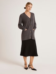 Finery Grey Mila Cardigan - Image 3 of 4