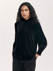 Finery Black Clementine Blouse - Image 1 of 4