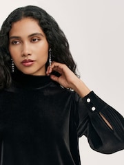 Finery Black Clementine Blouse - Image 4 of 4