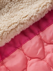 Boden Blue Joni Quilted Parka Coat - Image 5 of 5