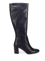 Jones Bootmaker Black Regular Fit Neptune Medium Calf Fit Long Leather Boots - Image 1 of 5