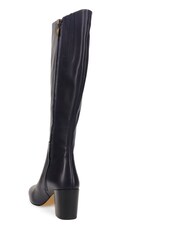 Jones Bootmaker Black Regular Fit Neptune Medium Calf Fit Long Leather Boots - Image 3 of 5