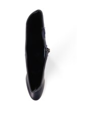 Jones Bootmaker Black Regular Fit Neptune Medium Calf Fit Long Leather Boots - Image 4 of 5