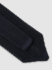 Reiss Navy Punto Spot Tie - Image 7 of 7