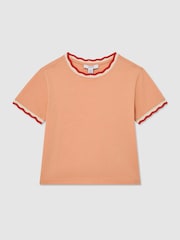 Reiss Apricot Florrie T-Shirt - Image 2 of 3