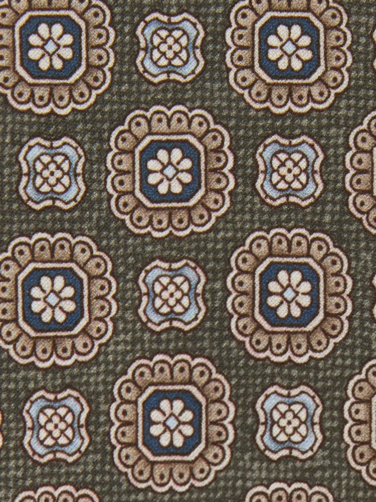 Reiss Light Sage Green Alessio Tie - Image 5 of 5