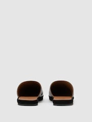 Reiss Black Muler Slipper - Image 5 of 6