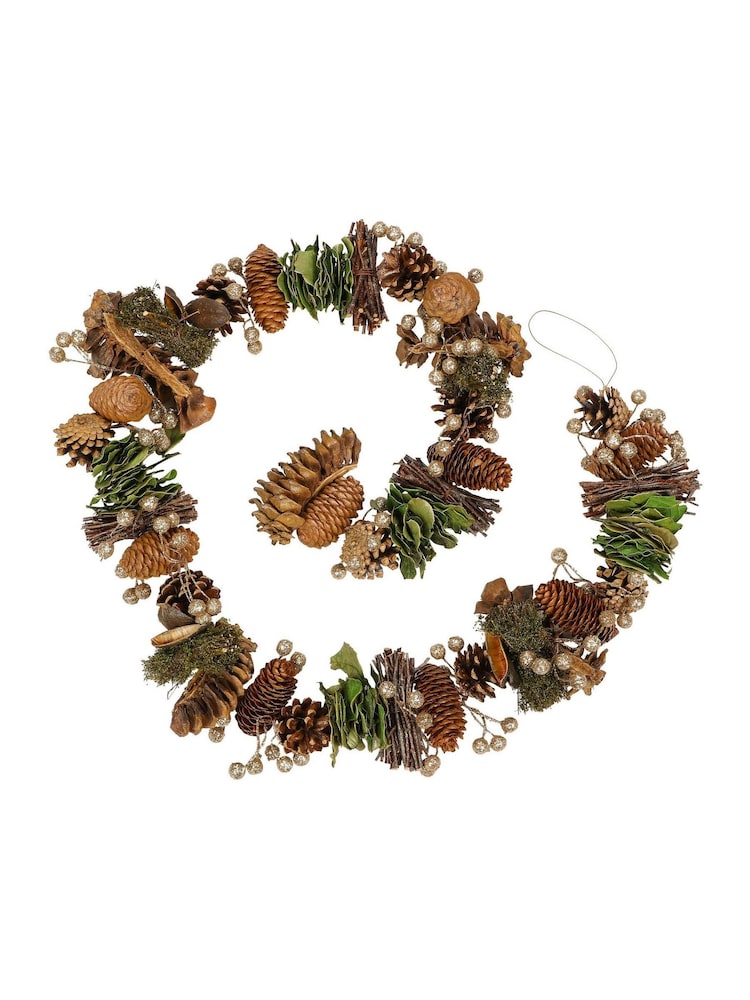 Dibor Woodland Walk Finish 150cm Garland - Image 2 of 4 Dibor Woodland Walk Finish 150cm Garland - Image 2 of 4