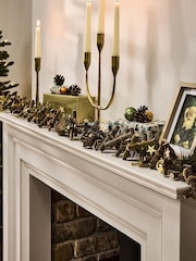 Dibor Metallic Christmas Garland 120cm - Image 1 of 5