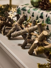 Dibor Metallic Christmas Garland 120cm - Image 4 of 5