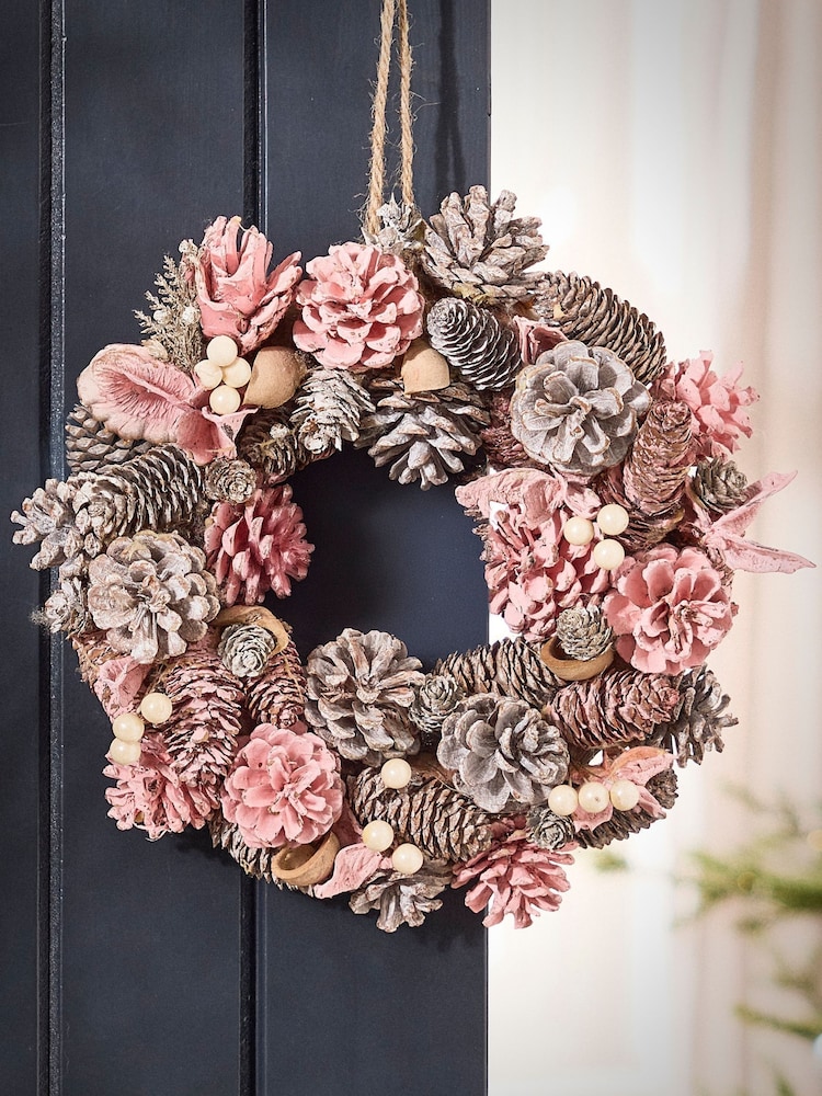 Dibor Enchanted Meadow 30cm Wreath - Image 1 of 5 Dibor Enchanted Meadow 30cm Wreath - Image 1 of 5