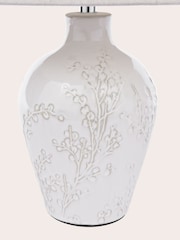 Laura Ashley 2 Pack White Pussywillow Table Lamps - Image 6 of 6