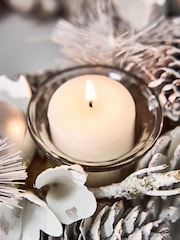 Dibor Frosted 30cm Round Tealight - Image 4 of 5