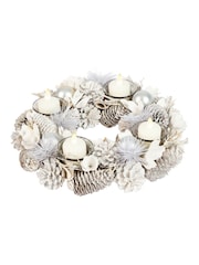 Dibor Frosted 30cm Round Tealight - Image 5 of 5