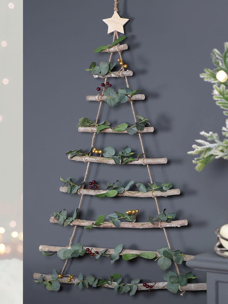 Dibor Eucalyptus Christmas Tree Ladder - Image 1 of 5 Dibor Eucalyptus Christmas Tree Ladder - Image 1 of 5