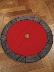Dibor No Colour Knitted Nordic Tree Skirt - Image 3 of 5