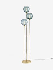 MADE.COM Blue Ilaria Floor Lamp - Image 1 of 2