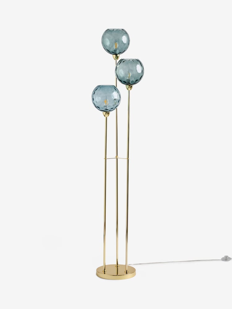 MADE.COM Blue Ilaria Floor Lamp - Image 2 of 2