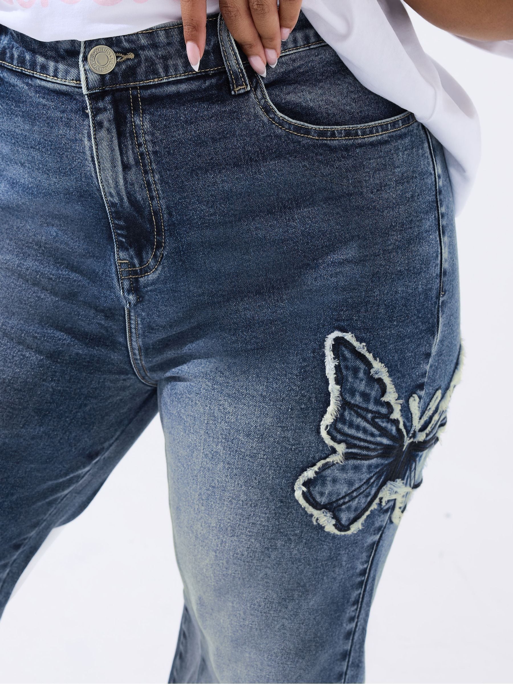 DirtyBox butterfly denim 【公式通販】