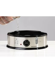 Daewoo Stainless Steel 3 Layer Food Steamer 1200W - Image 5 of 5
